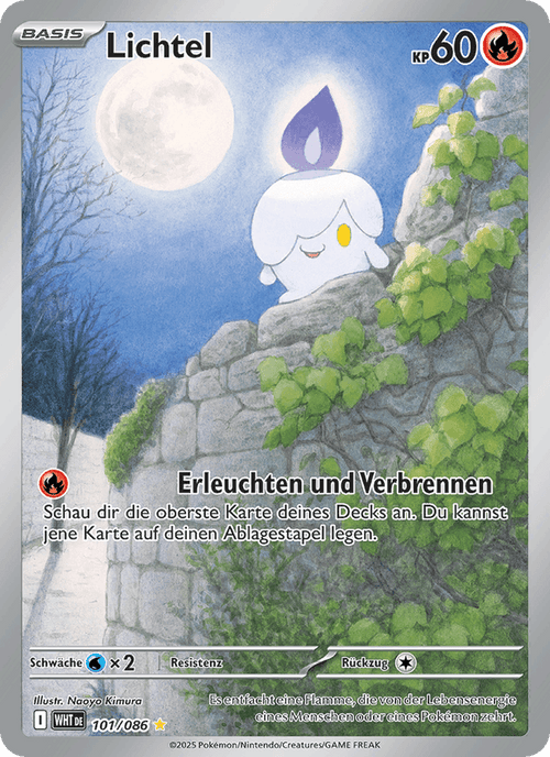 Weiße Flammen Nr. 101