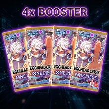One Piece 4x Booster EB04 Egghead Crisis Booster Bundle (JP)