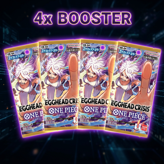One Piece 4x Booster EB04 Egghead Crisis Booster Bundle (JP)