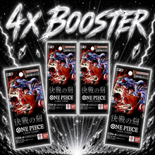 One Piece OP16 The Time of the Final Battle - 4x Booster (JP)