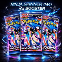 Pokémon 3x Booster Ninja Spinner (M4) Booster Bundle (JP)