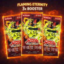 Yu-Gi-Oh - 3x Booster Flaming Eternity - Booster Bundle (KR)
