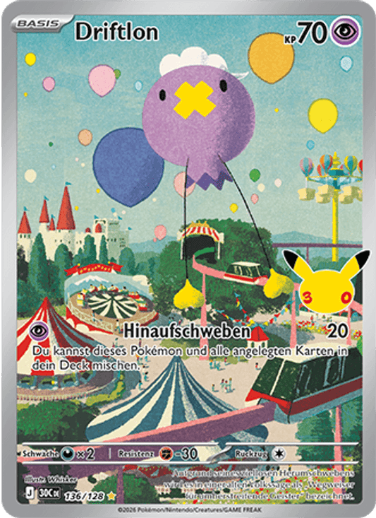 Driftlon (136/128) 30 Jahre - Illustration Rare