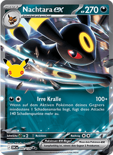 Nachtara ex (092/128) 30 Jahre - Double Rare