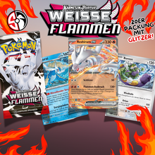 Pokémon Weiße Flammen – Kartenpaket (20 Karten) – Deutsch