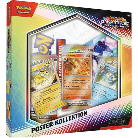 Karmesin & Purpur Prismatische Entwicklungen Poster Kollektion (DE)